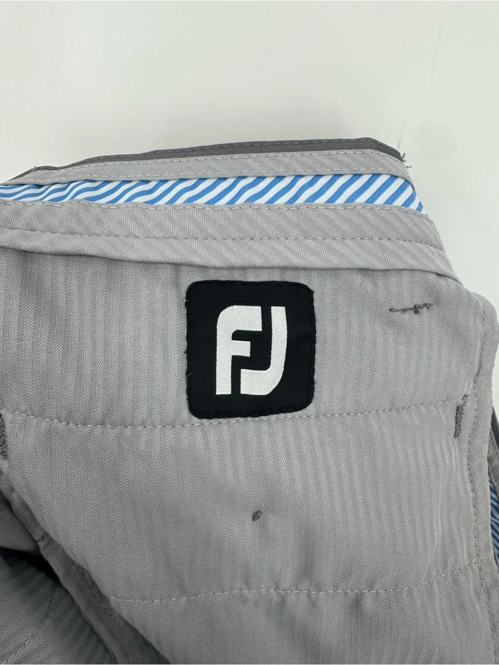 FootJoy Men's Gray Golf Performance Lightweight Flat Front Shorts Size Waist 36